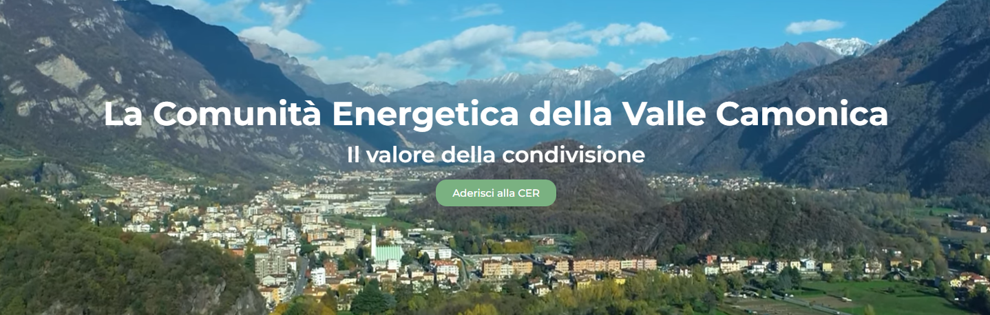La Comunità Energetica della Valle Camonica, il valore della condivisione: aderisci alla CER